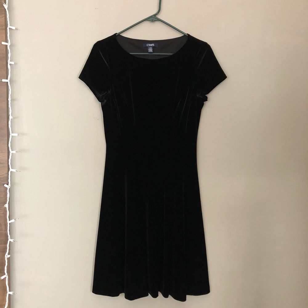 Black Velvet Dress
